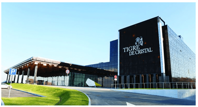 Birthday at the Tigre De Cristal casino.